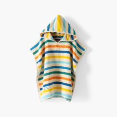 Дитяче пончо з декором з бавовни PINATA