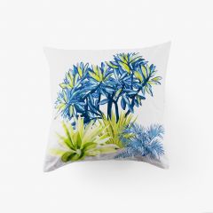 Квадратна наволочка з подвійним декором з перкалю NAOUSSA