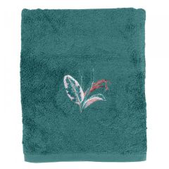 Рушник для рук з бавовни та бамбукової віскози з вишивкою CALATHEA 