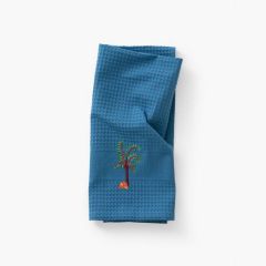 Рушник вафельний для кухні з вишивкою MACOUBA