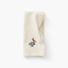 Рушник вафельний для кухні з вишивкою ATOLL
