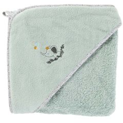 Рушник махровий  з куточком з органічної бавовни з вишивкою FESTINE