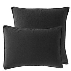 Наволочка прямокутна з промитого льону та бавовни SONGE