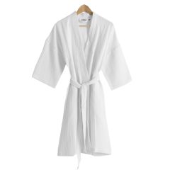 Жіночий вафельний халат з коміром-кімоно NATURELLE