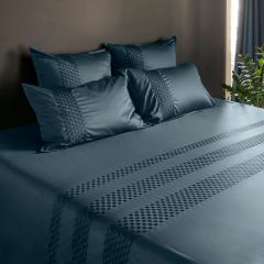 Комплект для спальні cubes-ii колір зеленувато-коричневий