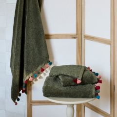 Комплект для ванної ORANGERIE колір зелений