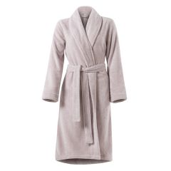 Жіночий махровий халат з шалевим коміром ELLA