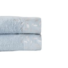 Рушник для ванної з бавовни та бамбукової віскози з вишивкою EQUINOXE 