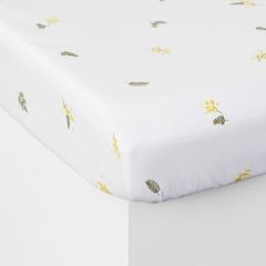 Простирадло на резинці з перкалю з принтом NEO IM