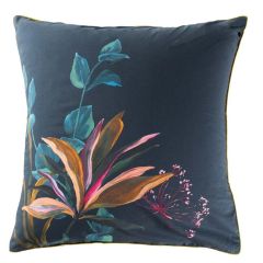 Квадратна наволочка з подвійним декором з перкалю HESPERIS