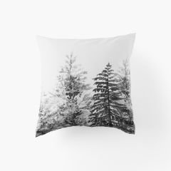 Квадратна наволочка з подвійним декором з перкалю IETULOU