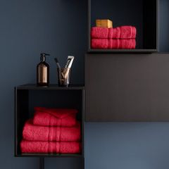 Комплект для ванної LOLA II колір малиновий