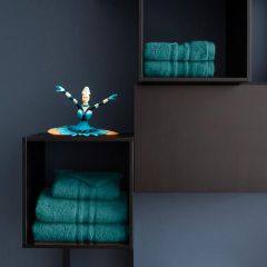 Комплект для ванної lola ii колір яскравий синьо-зелений