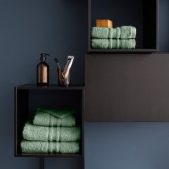 Комплект для ванної lola ii колір приглушений сіро-зелений