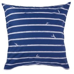 Квадратна наволочка з подвійним декором з органічної бавовни ODYSSEE