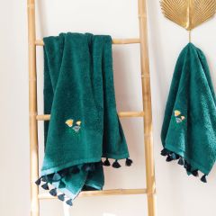 Комплект для ванної PAPYRUS колір смарагдовий