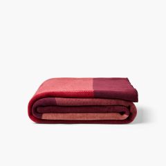 Плед м"який CLUSAZ колір бордовий 150x200