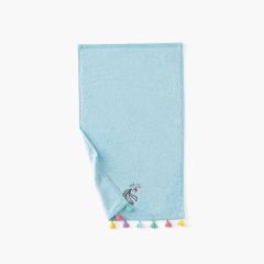 Махровий міні-рушник для рук з бавовни та бамбукової віскози з вишивкою DEMILUNE