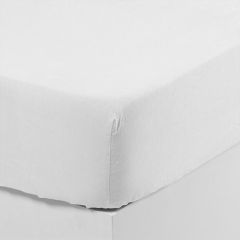 Простирадло на резинці з промитої бавовни SONGE