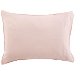 Прямокутна наволочка з промитого льону та бавовни SONGE