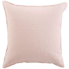 Квадратна наволочка з промитого льону та бавовни SONGE