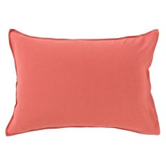 Прямокутна наволочка з промитого льону та бавовни SONGE