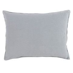 Прямокутна наволочка з промитого льону та бавовни SONGE