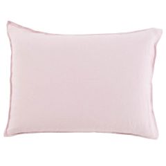 Прямокутна наволочка з промитого льону та бавовни SONGE