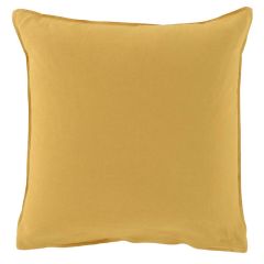 Квадратна наволочка з промитого льону та бавовни SONGE