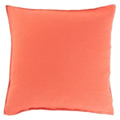 Квадратна наволочка з промитого льону та бавовни SONGE