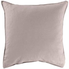 Квадратна наволочка з промитого льону та бавовни SONGE