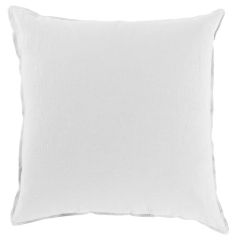 Квадратна наволочка з промитого льону та бавовни SONGE