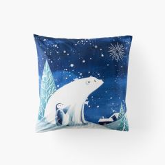 Квадратна наволочка з декором з фосфоресцентної бавовни STELLAIRE