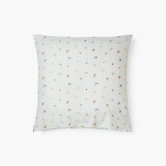 Квадратна наволочка з органічної бавовни з подвійним декором  VULPINI колір різнобарвний 64x64