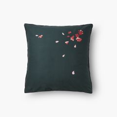 Квадратна наволочка з подвійним декором з перкалю IKEBANA різнобарвний