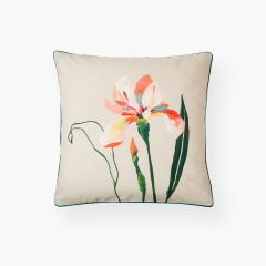 Квадратна наволочка з подвійним декором з перкалю LYSIRIS різнобарвний