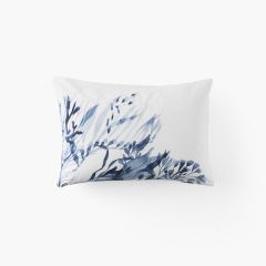 Наволочка прямокутна з подвійним декором з перкалю DEMILUNE