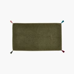 Махровий килимок для ванної  ORANGERIE зелений