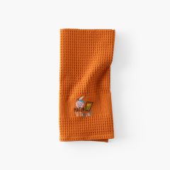 Рушник вафельний для кухні з вишивкою TCAFE