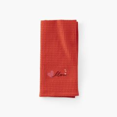 Рушник вафельний для кухні з вишивкою ESTIVAL