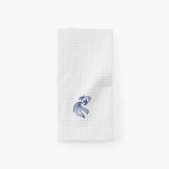 Рушник вафельний для кухні з вишивкою HALFMOON